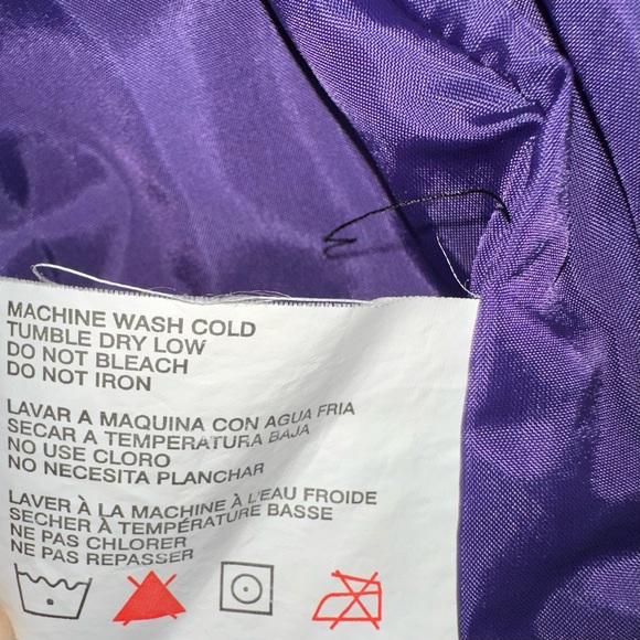 Vintage 1990 90’s Utah Jazz Men’s Windbreaker Jacket NBA Large Lightweight Mint. - Picture 6 of 12